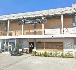 Tempat pijat & spa di gedung dua lantai